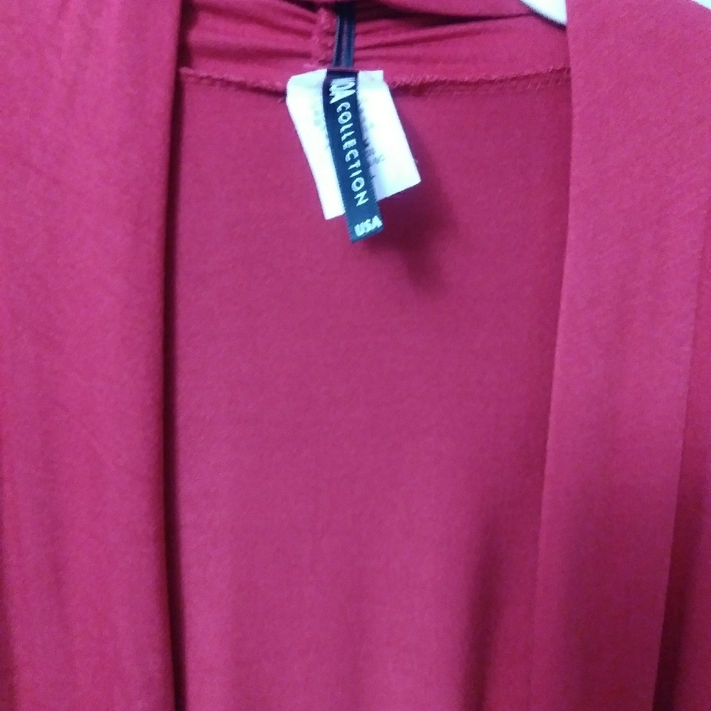 Plus Size Elbow Length Cardigan - Picture 2 of 2